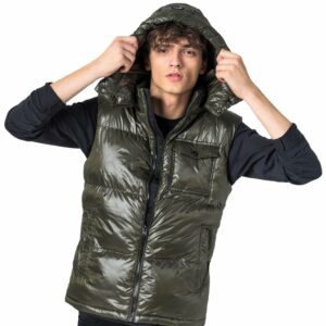 Retro mellény JHON VEST VEST GREEN