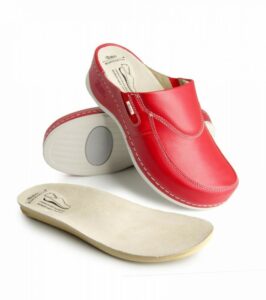 Batz papucs FC10 PIROS