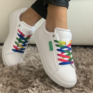 Benetton cipõ WHITE