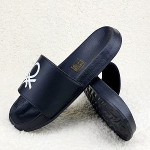 Benetton papucs NAVY/WHITE