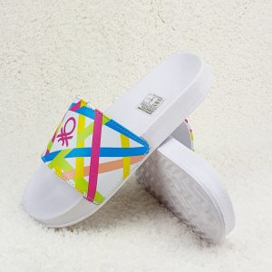 Benetton papucs WHITE/FUCSIA BTW119220 1081 35