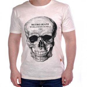 Retro póló RIVERS T-SHIRT WHITE