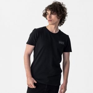 Retro póló SUPERSONIC T-SHIRT BLACK