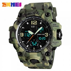 Skmei sportóra SKMEI1155B2021 GREENCAMO