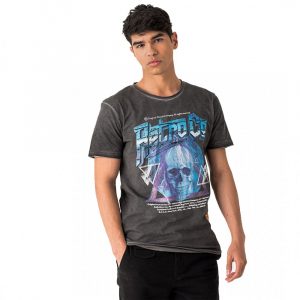 Retro póló KNIGHTRIDER T-SHIRT BLACK