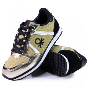 Benetton cipõ GOLD/BLACK
