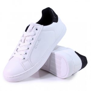 Benetton cipõ WHITE/BLACK