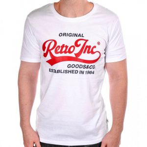 Retro póló CHAMPION T-SHIRT WHITE