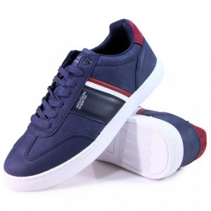Benetton cipõ NAVY/RED