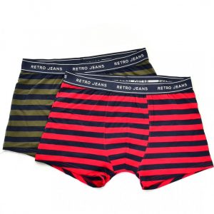 Retro boxer HAROLD STRIPES PACK ONE UNDERWEAR MIXED