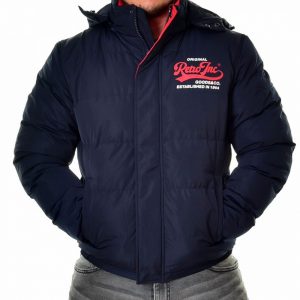 Retro kabát CHAMPION JACKET JACKET DARK BLUE