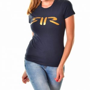 Retro póló RAFFAELA T-SHIRT DARK BLUE