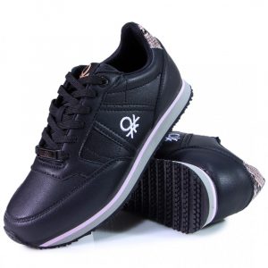 Benetton cipõ BLACK/PINK