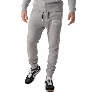 Retro nadrág CREW PANTS JOGGING BOTTOM GREY MELANGE