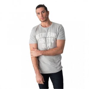 Retro póló ICON T-SHIRT GREY MELANGE