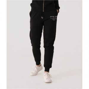 Retro nadrág GERANIUM PANTS JOGGING BOTTOM BLACK