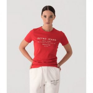 Retro póló GERANIUM T-SHIRT