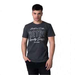 Retro póló MAVERICK T-SHIRT DARK GRAY