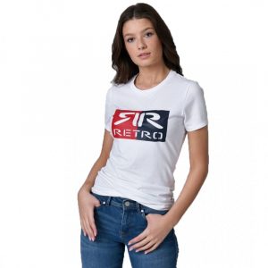 Retro póló NATALIA OUT T-SHIRT WHITE