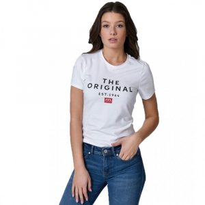 Retro póló BELLA OUT T-SHIRT WHITE