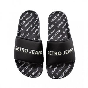 Retro papucs AXEL FLIP FLOP BLACK