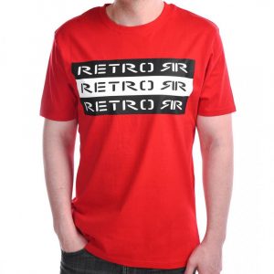 Retro póló KIAN OUT T-SHIRT RED