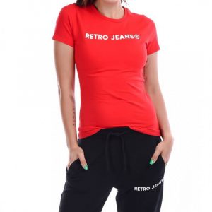Retro póló OLIVIA OUT T-SHIRT RED