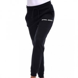 Retro nadrág OLIVIA PANTS OUT JOGGING BOTTOM BLACK
