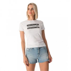 Retro póló NORA OUT T-SHIRT WHITE