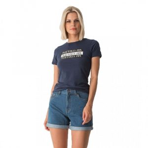Retro póló NORA OUT T-SHIRT DARK BLUE
