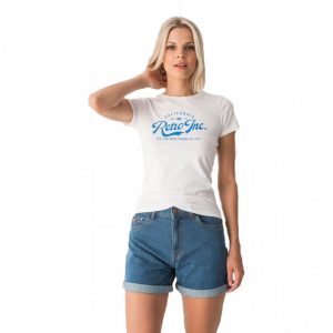 Retro póló LUCA OUT T-SHIRT WHITE