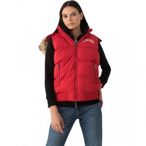 Retro mellény MAURA VEST 22 RED