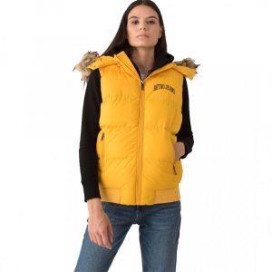 Retro mellény MAURA VEST 22 YELLOW
