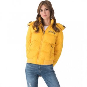 Retro kabát MAURA 22 YELLOW