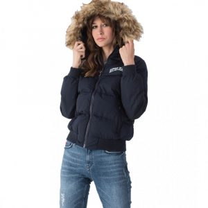 Retro kabát MAURA 22 DARK BLUE