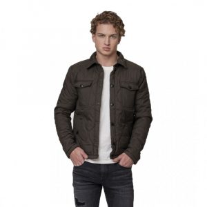 Retro kabát BASHOTO JACKET KHAKI