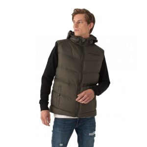 Retro mellény MUNDAKA VEST VEST KHAKI
