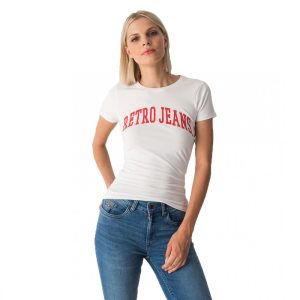Retro póló STANFORD T-SHIRT WHITE