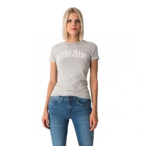 Retro póló STANFORD T-SHIRT GREY MELANGE