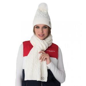 Retro sapka MADELINE HAT OFFWHITE