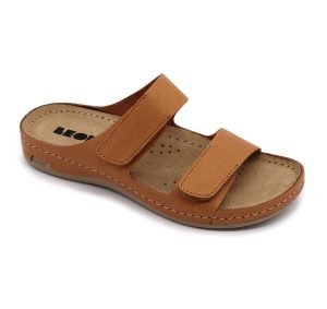 954 LEON Comfort nõi bõr papucs