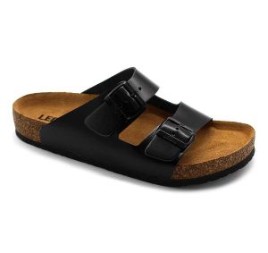 4703 LEON Comfort férfi bõr papucs