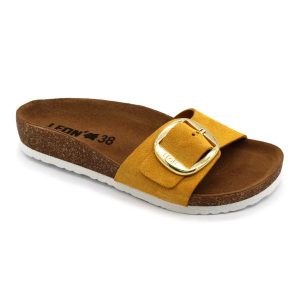 4020 LEON Comfort nõi bõr papucs