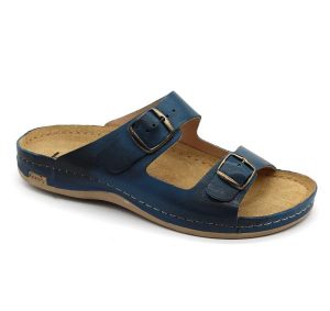 703 LEON Comfort férfi bõr papucs