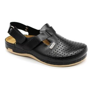 701 LEON Comfort férfi bõr szandál