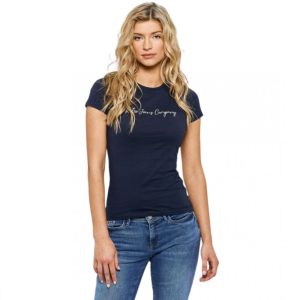Retro póló AMFORA T-SHIRT DARK BLUE