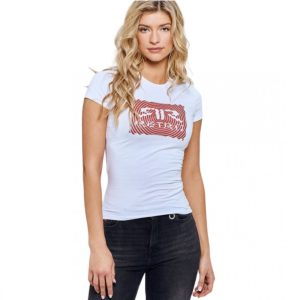 Retro póló AMBONI T-SHIRT WHITE