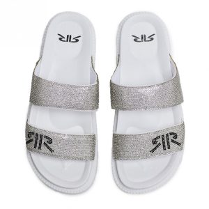 Retro papucs AUGUSTA SLIPPERS WHITE