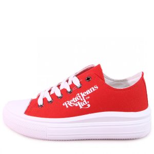 Retro cipõ DIXIE SNEAKERS RED