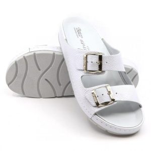 Batz papucs ZITA PEARL WHITE